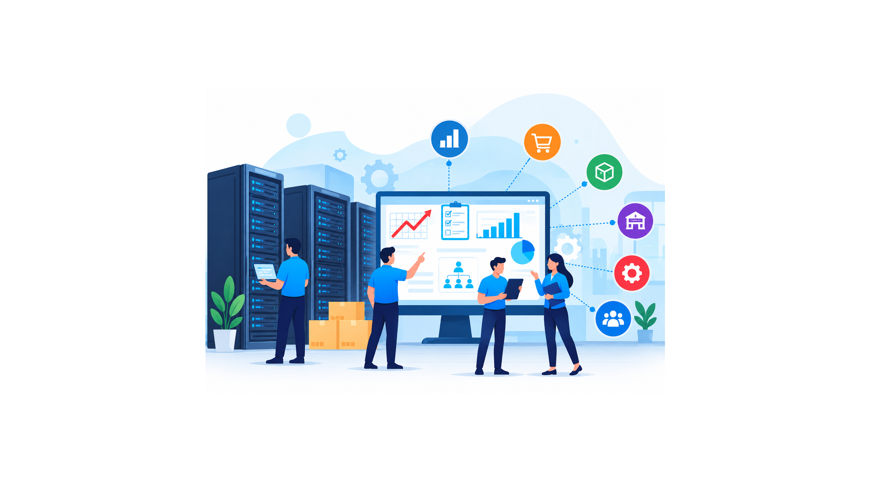 On-Premises ERP Software for Businesses business software
